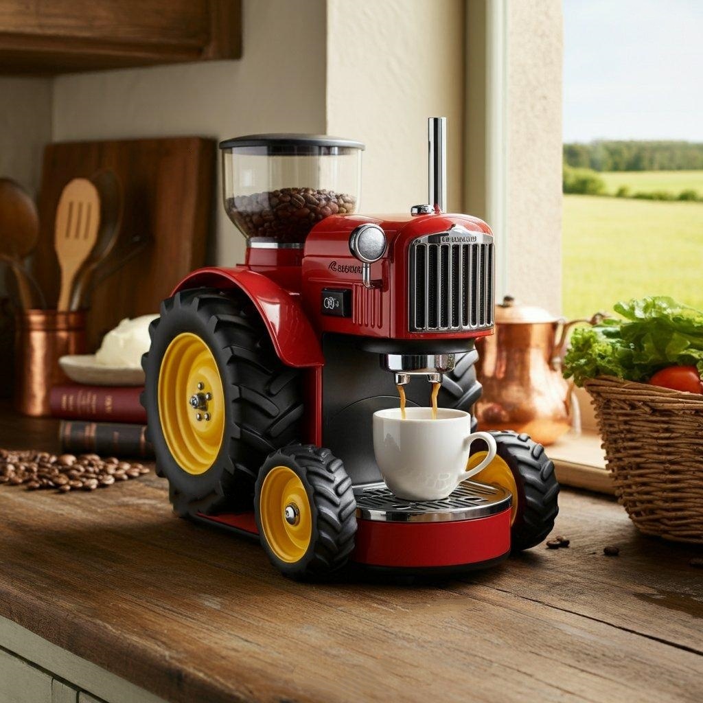 Spring Sale💝Tractor Coffee Makers: Fueling Your Day with a Touch of Agricultural Charm