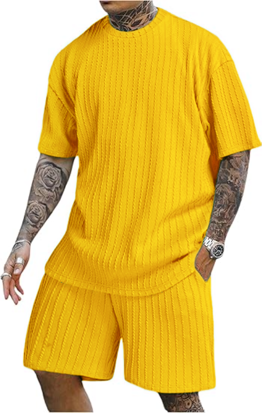 💝Last day promotion! Men's two-piece textured suit