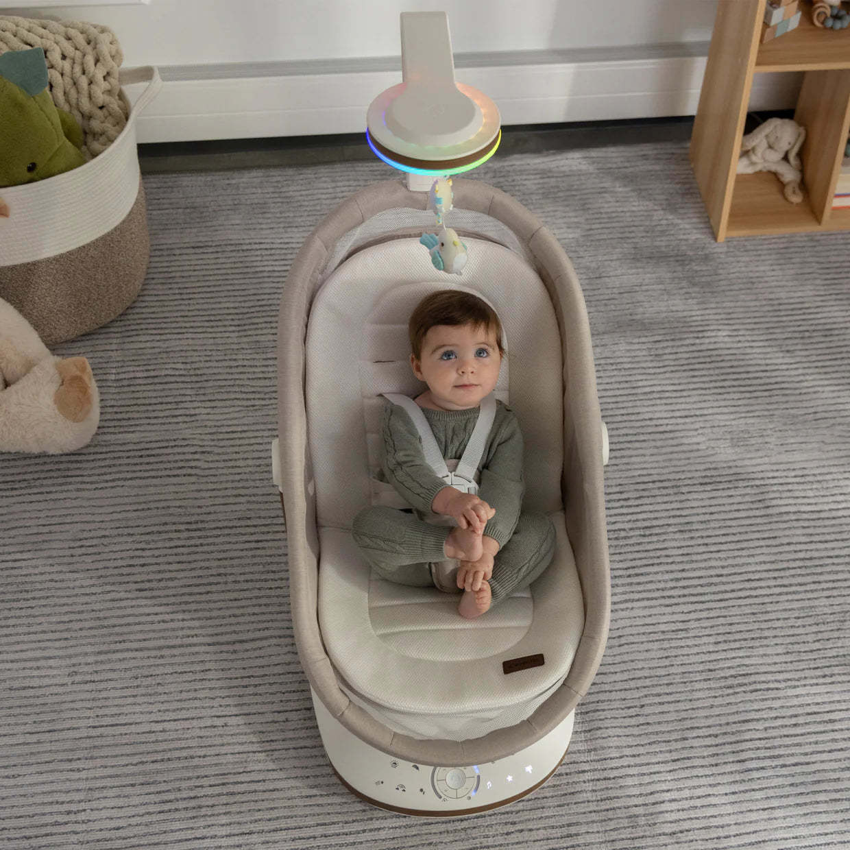  2-in-1 Smart Motion Swing & Soothing Nest