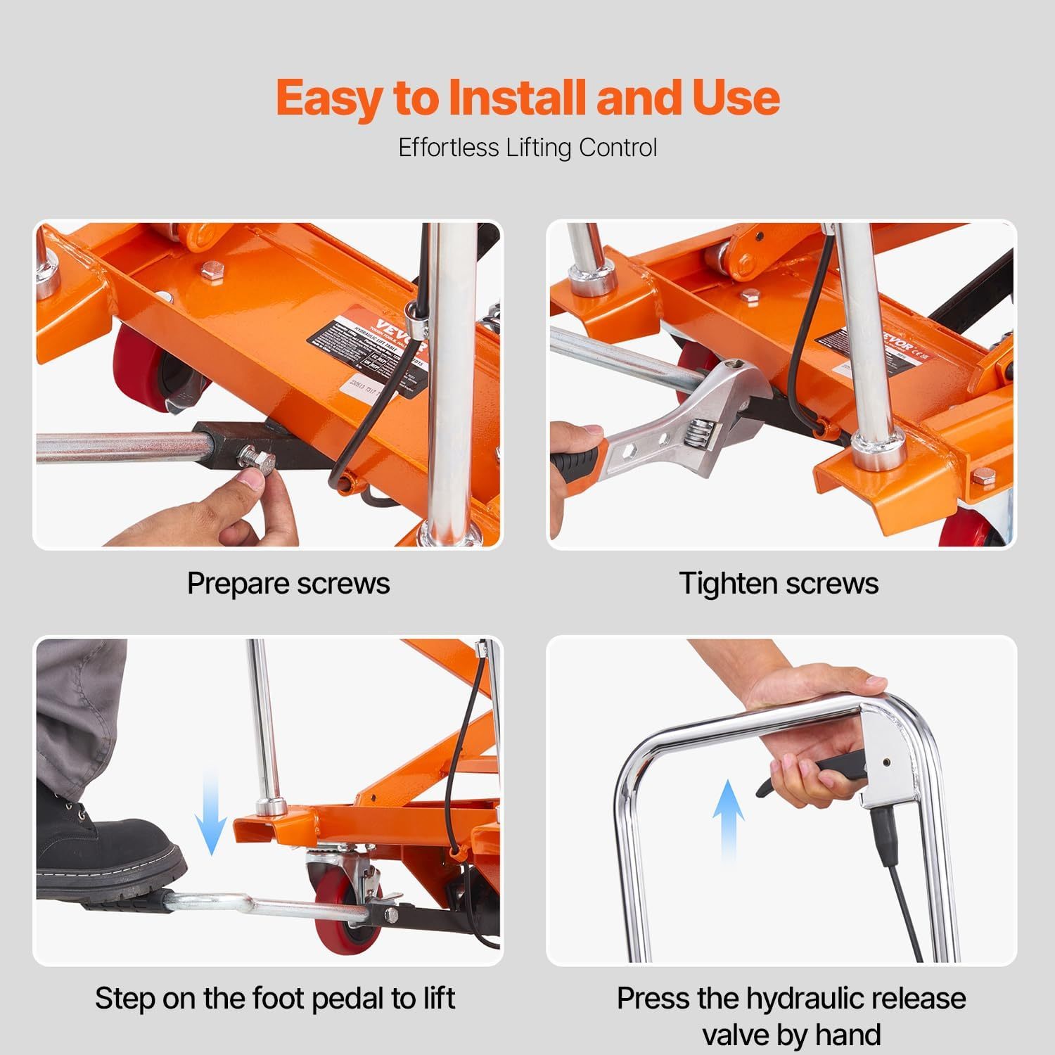 🔥Spring Fresh Sale 🎁Hydraulic Lift Table Cart