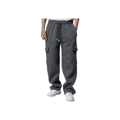 🔥 Men's Heavyweight Fleece Cargo Pants🔥8-Pack - All Colors Included, Only $24