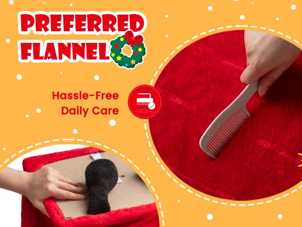 SHA CERLIN Christmas Tree Cat Tower with Ornament Balls & Cozy Condo, Holiday Themed Cat Activity Center for Indoor Kittens & Adult Cats#ChristmasGifts#TikTokShopBlackFriday