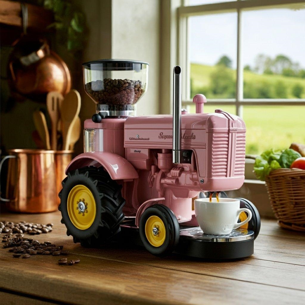 Spring Sale💝Tractor Coffee Makers: Fueling Your Day with a Touch of Agricultural Charm