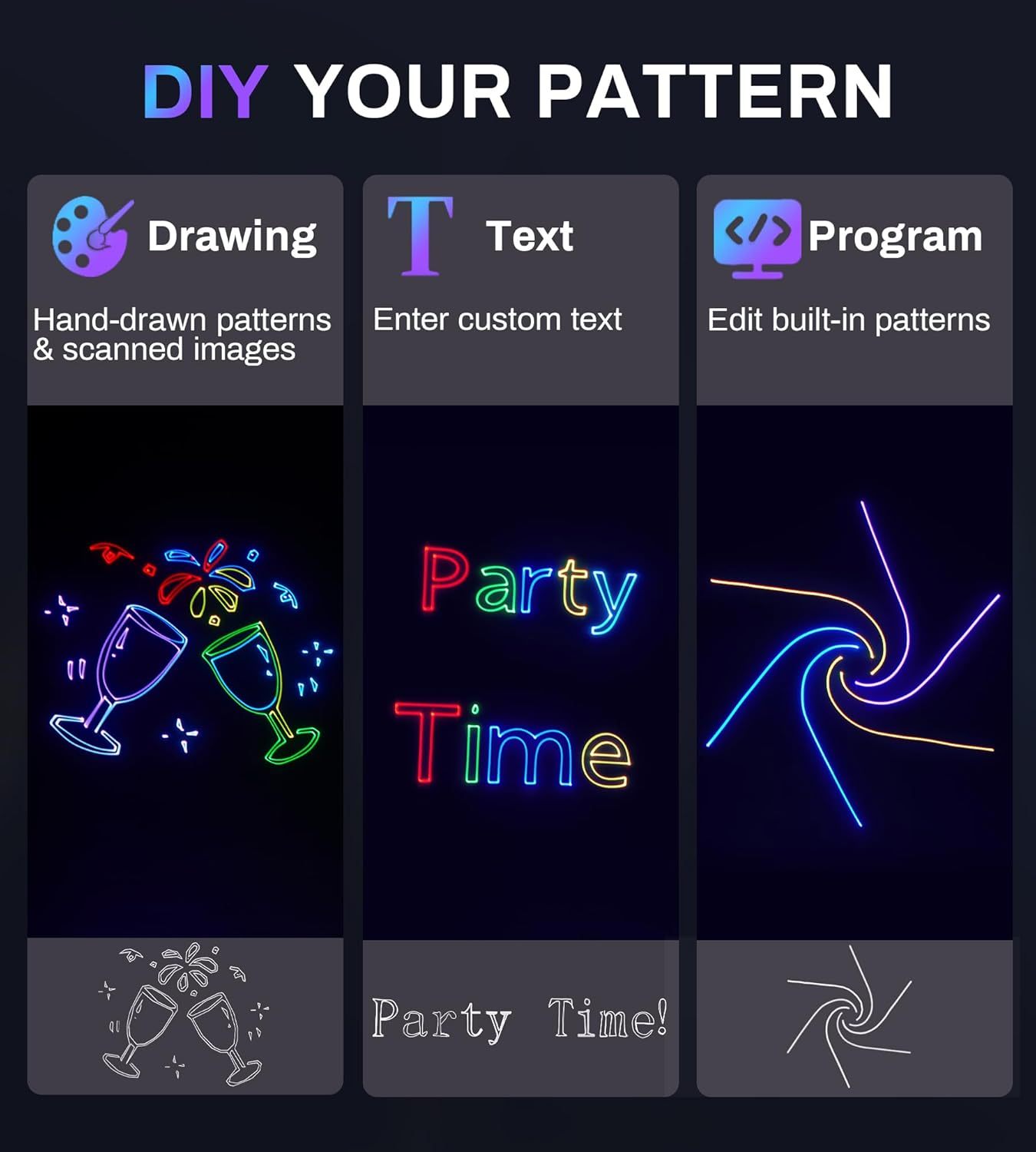 DJ Laser Light with App Control