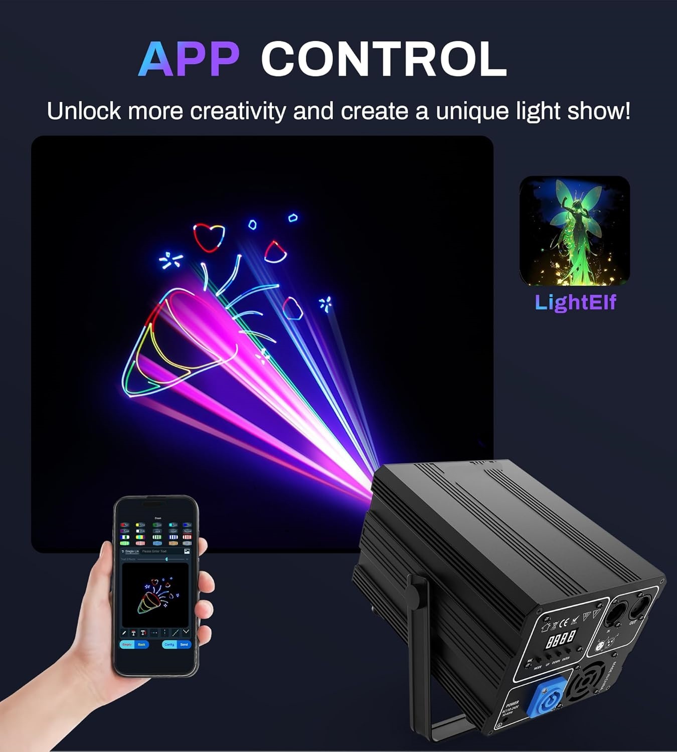 DJ Laser Light with App Control