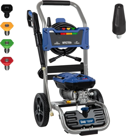 🔥 Limited-Time Deal – Save Up To 80% !Electric Pressure Washer, 3000 PSI, 1.76 GPM, Induction Motor, 5 Nozzles, Soap Tank
