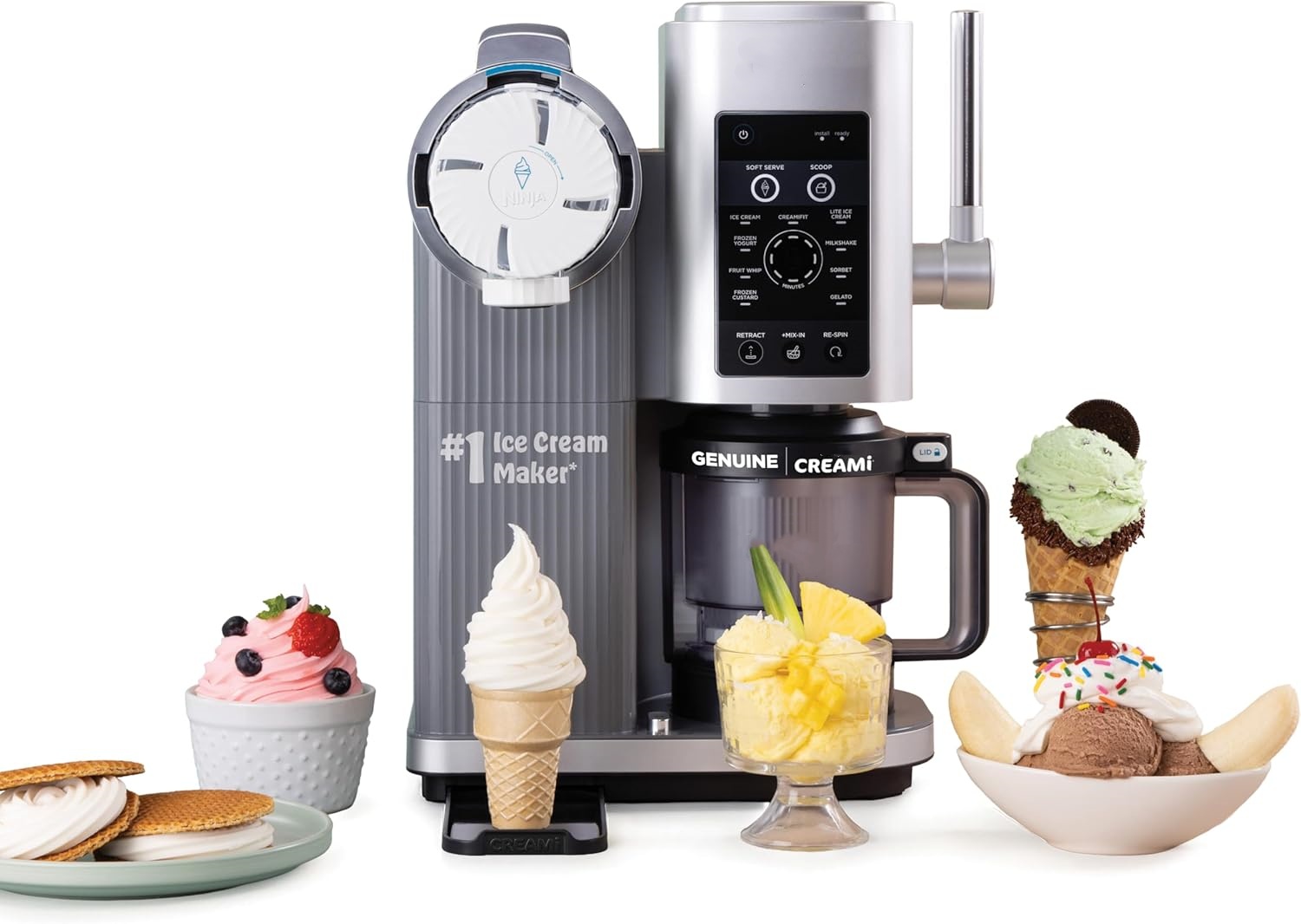 CREAMi Scoop & Swirl Ice Cream Maker