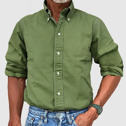 🔥 CHRISTMAS HOT-SALE 🔥 | Men's Essential Long-Sleeve Shirt