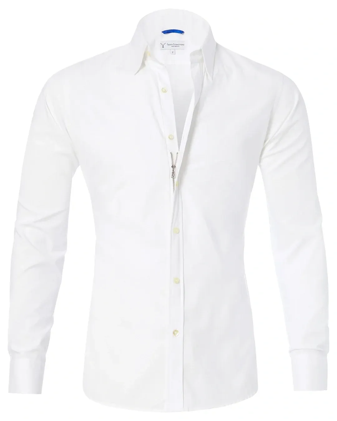 🔥2026 Spring Sale🔥Oxford Stretch Zip Shirt