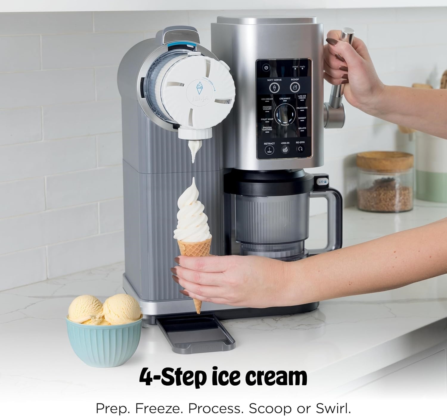 CREAMi Scoop & Swirl Ice Cream Maker