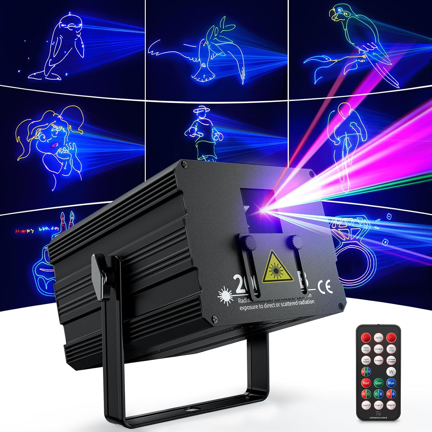 DJ Laser Light with App Control