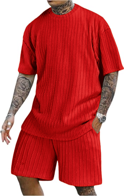 💝Last day promotion! Men's two-piece textured suit