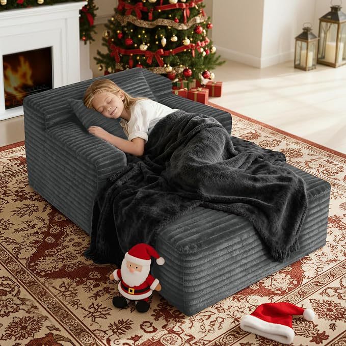 🔥 Limited-Time Deal – Save Up To 80% !Modular Sectional Sofa, Boneless Convertible Oversized Sleeper Sofa Bed