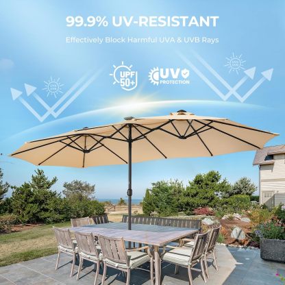 [Copy]Lumen Double Patio Umbrella