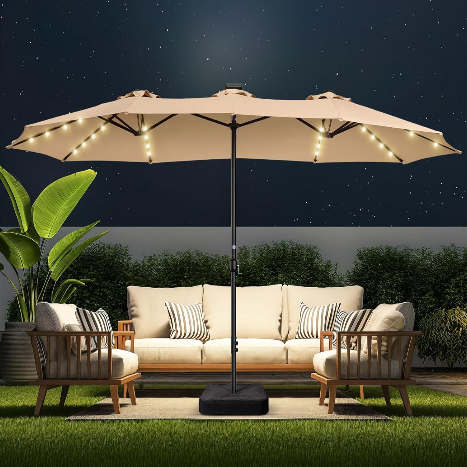 [Copy]Lumen Double Patio Umbrella