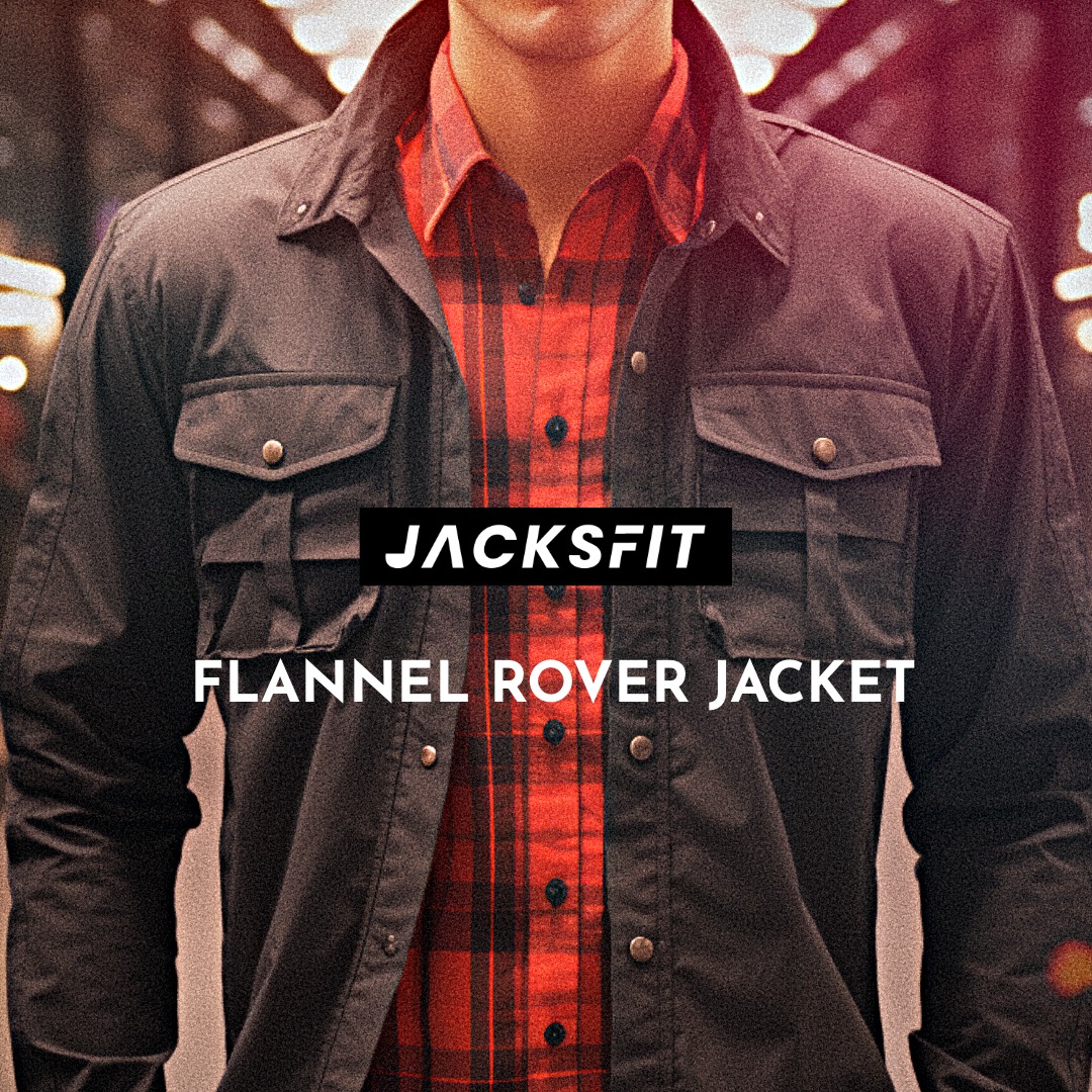 Men's Flannel Lined Shacket Jacket Plaid Brushed Lining Cowboy Western Twill Outdoor Shirt Jacket