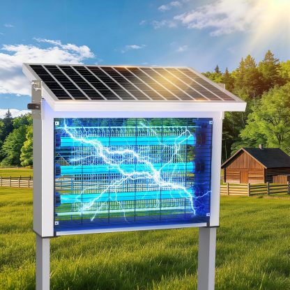🔥 Limited-Time Deal – Save Up To 80% !18W Solar Bug Zapper, Waterproof Outdoor Mosquito Killer, Covers 4000 sq ft, Rechargeable