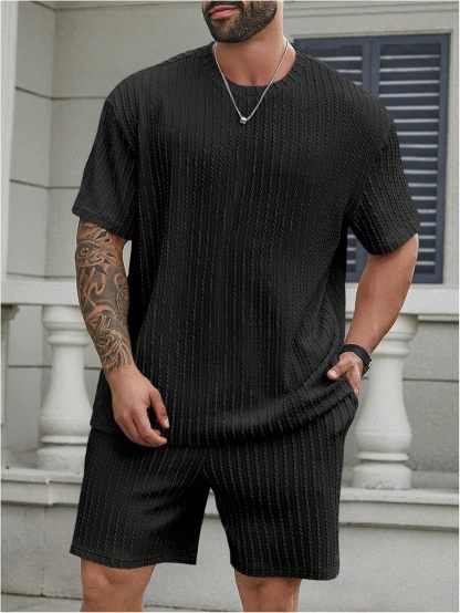 💝Last day promotion! Men's two-piece textured suit