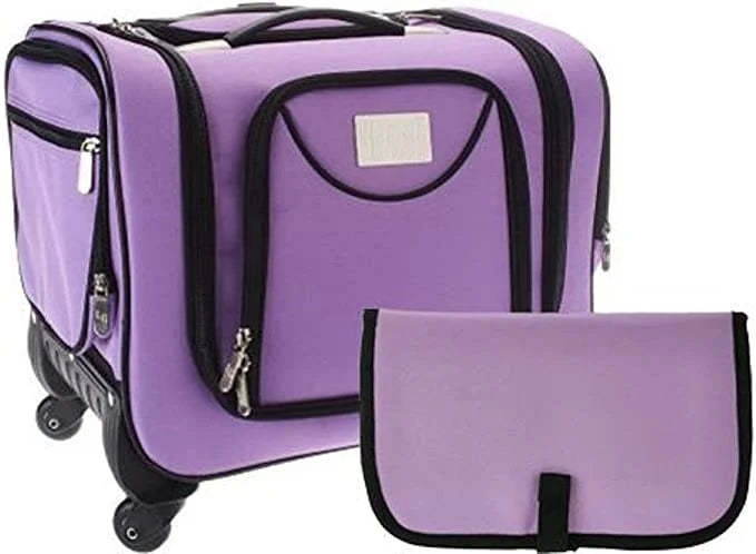 Soon to be sold out!!💝Buy 2 Get 2 Free💝✨Weekender Travel Bag with Set of 2 Snap-In Toiletry Case
