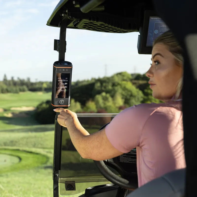 3.5" Color HD Touchscreen & 360° Premium Audio for Clear Visuals and Audible Distances