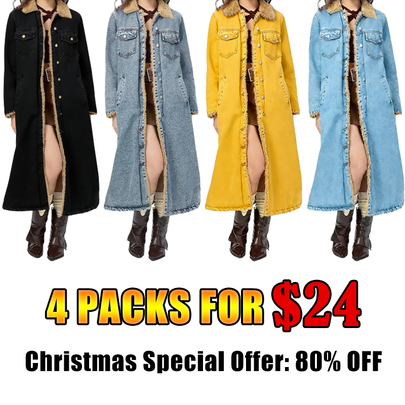 DD 🔥Christmas Special Offer:80% OFF — Lady's warm and durable long de