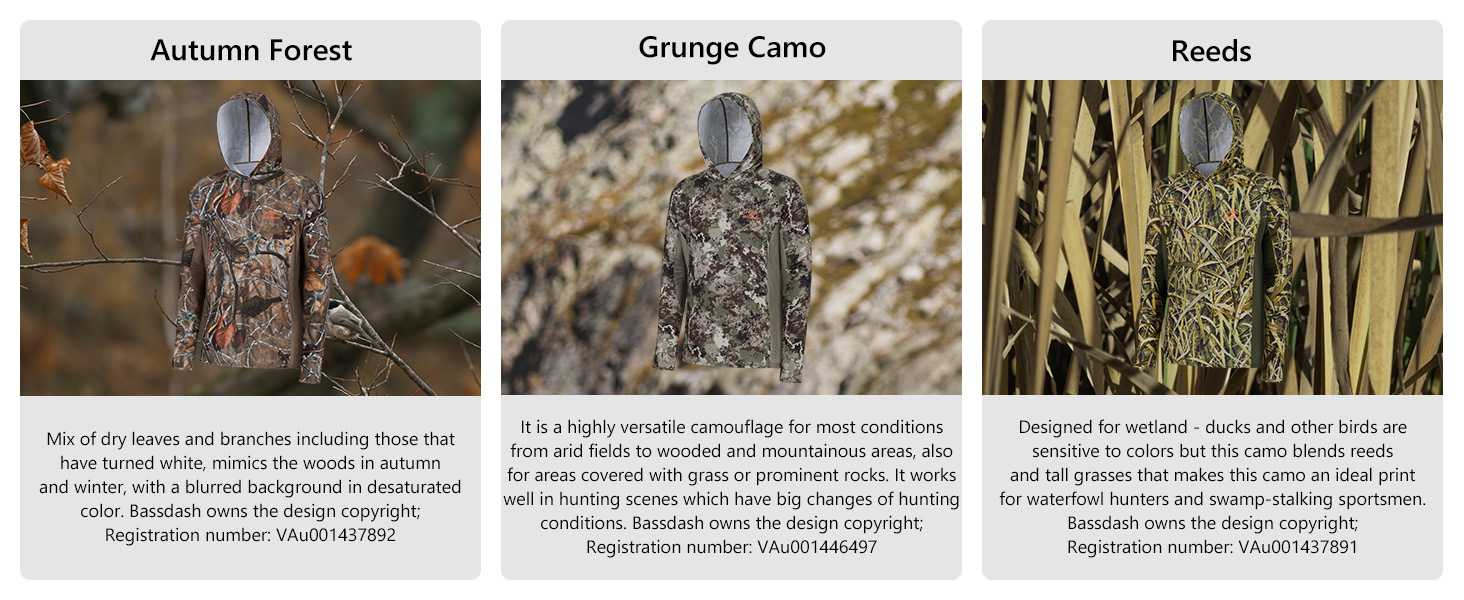 camo long sleeve tee shirts for men