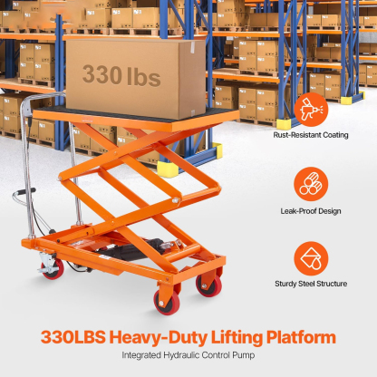 🔥Spring Fresh Sale 🎁Hydraulic Lift Table Cart
