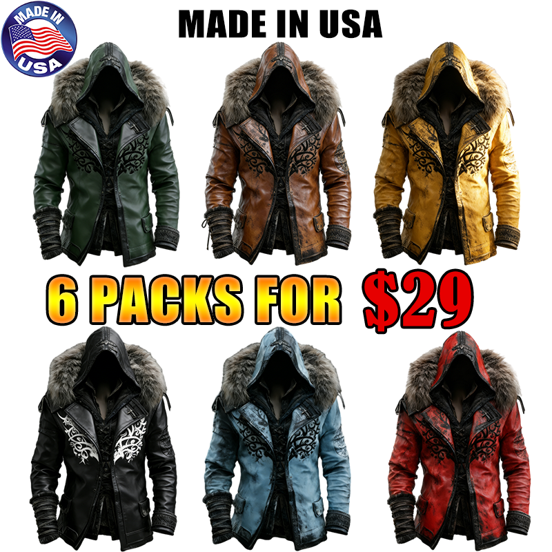 🎄 Christmas sales 80% OFF -🔥Winter Men's Fashionable Warm Fur Hooded