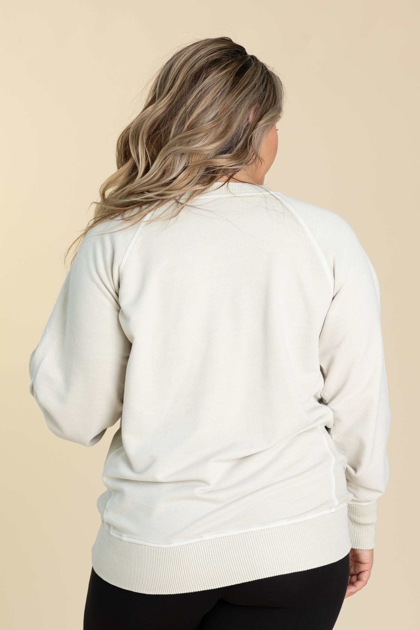⏰Woman's Pigment Dyed Sweatshirt With Pockets
