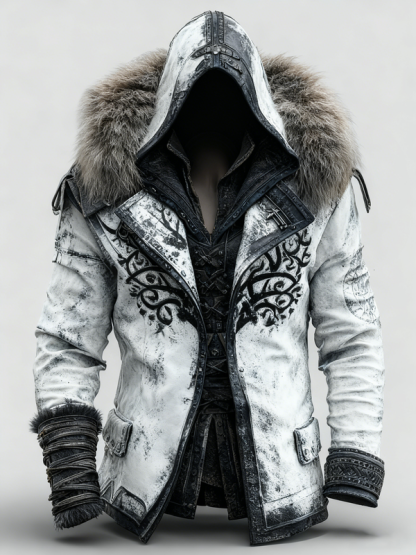 🎄 Christmas sales 80% OFF -🔥Winter Men's Fashionable Warm Fur Hooded Jacket