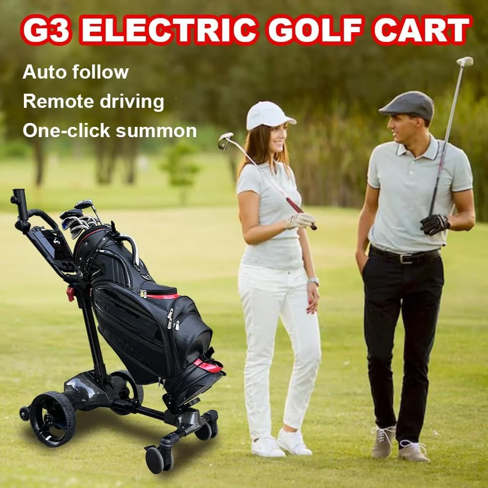 ⏰Last Day Sale⛳Electric Auto Follow Golf Cart