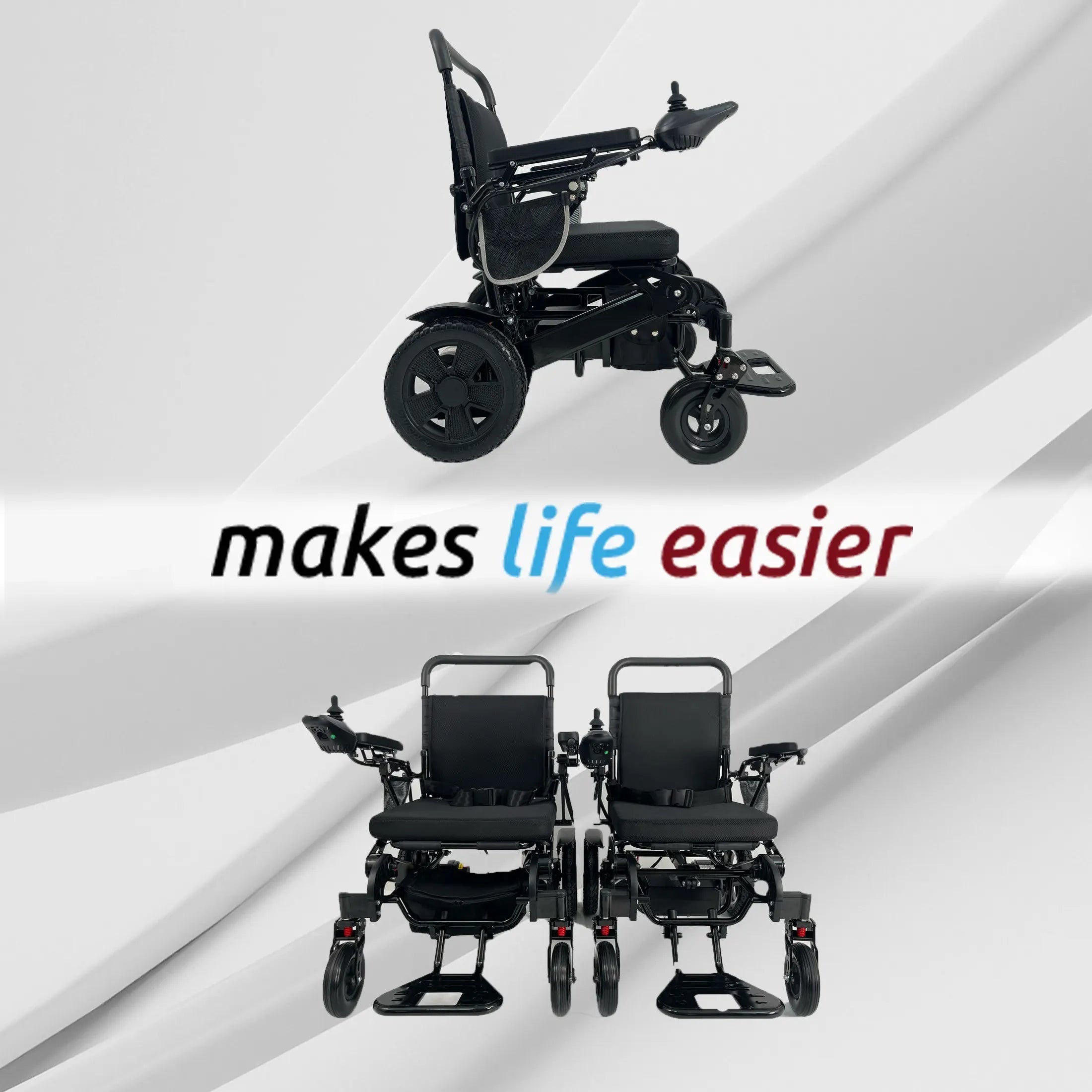 Glide Care G-5 Lightweight Foldable Electric Wheelchair