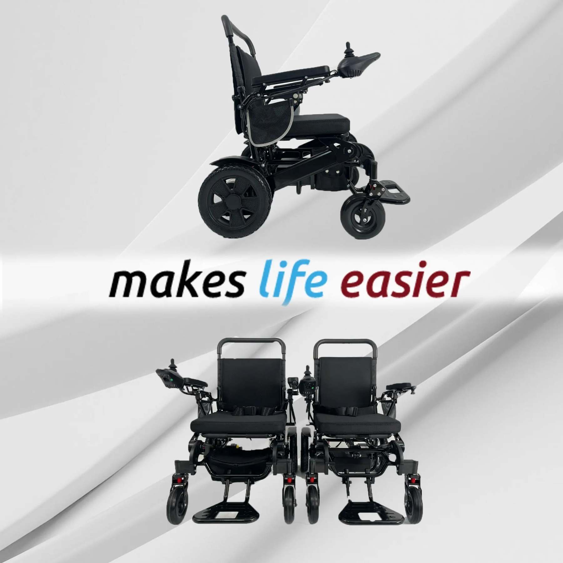 Glide Care G-5 Lightweight Foldable Electric Wheelchair