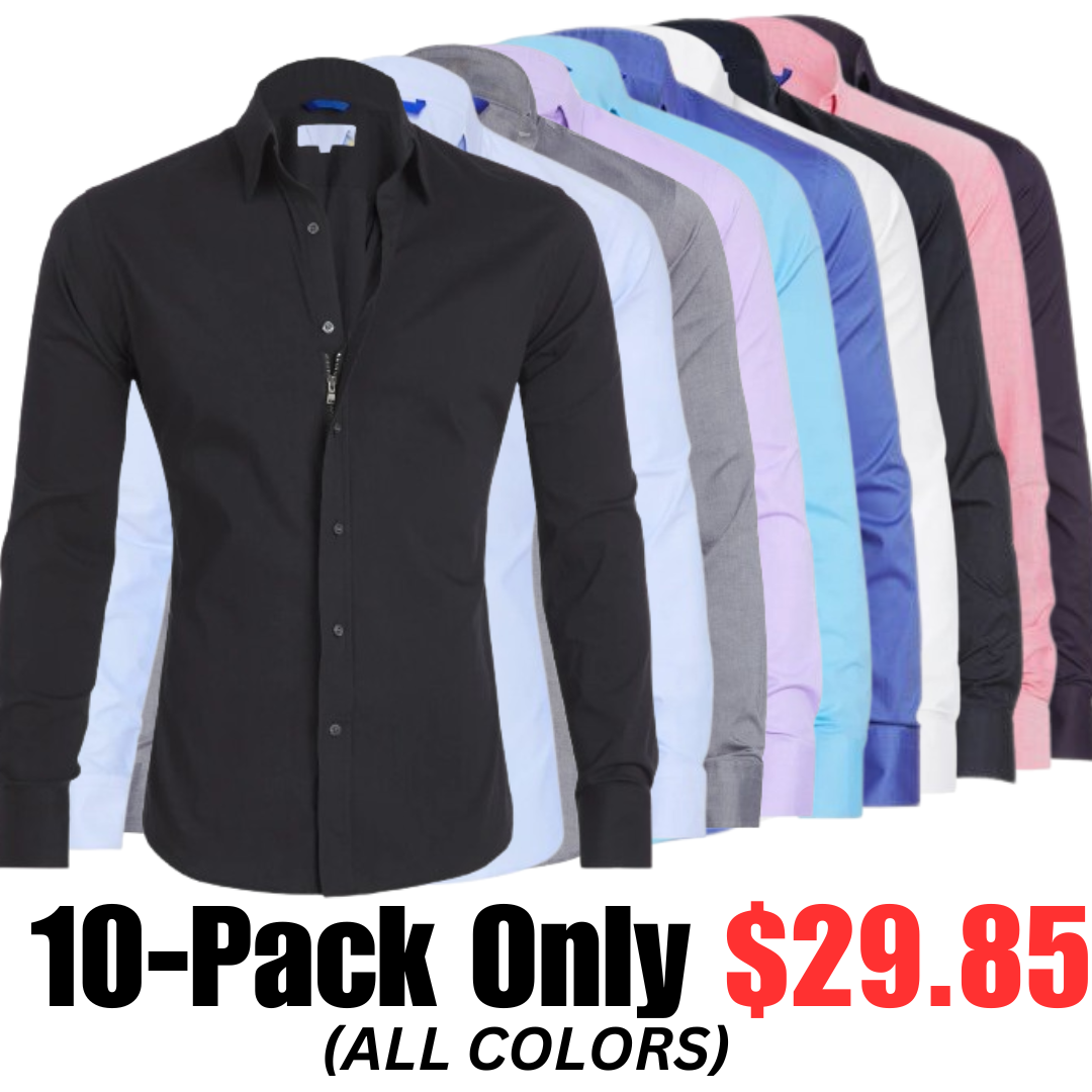 🔥2026 Spring Sale🔥Oxford Stretch Zip Shirt