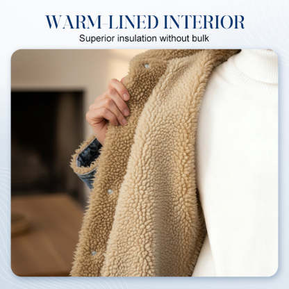 DD 🔥Christmas Special Offer:80% OFF — Lady's warm and durable long denim coat