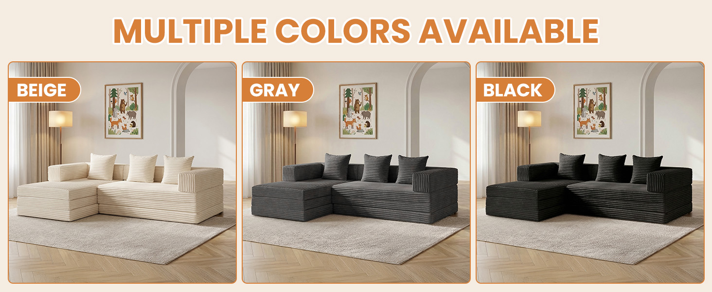 Available in a variety of colors