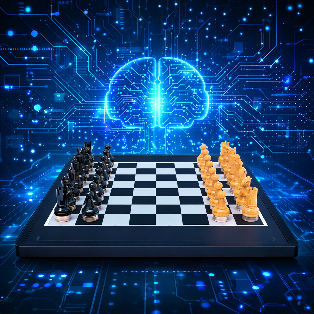 🔥Spring Fresh Sale 🎁-Advanced Smart Chessboard - AI Interactive Chess Set with App Control♟️