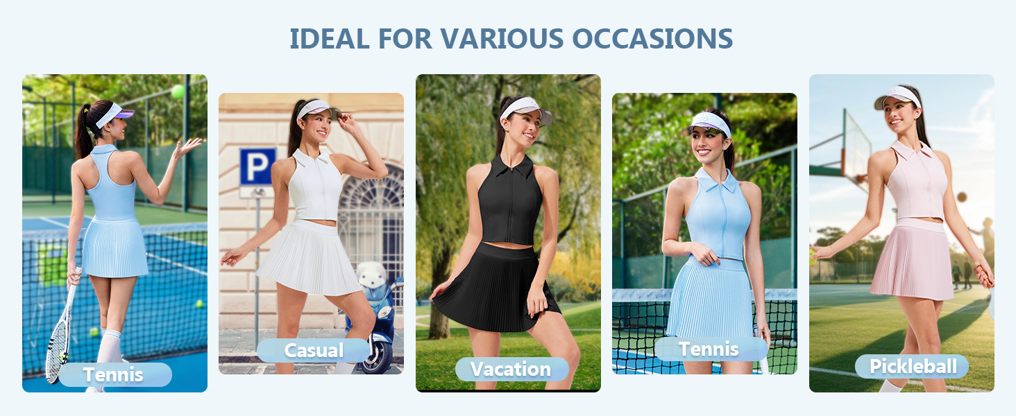 tennis skirt with shorts