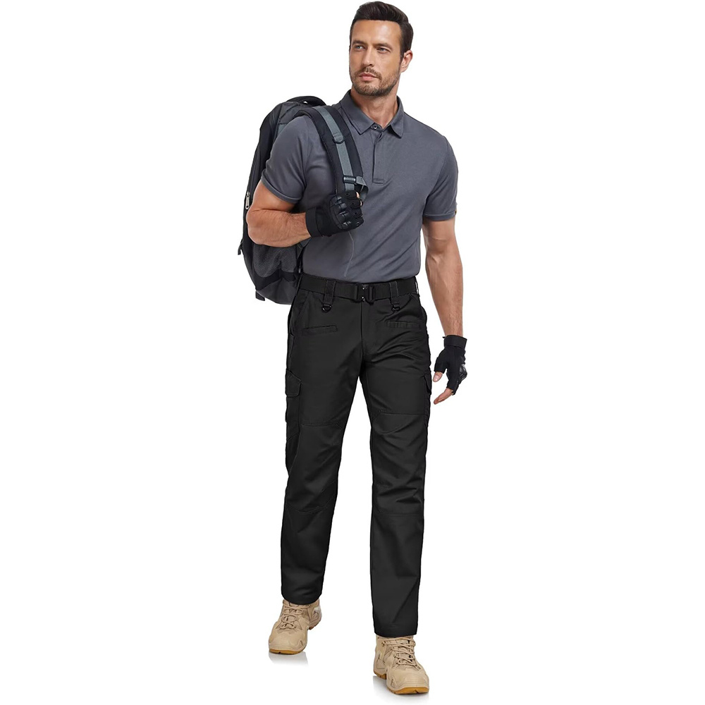 Men's Ripstop Water-Resistant Cargo Pants,Ripstop Water Resistant Hiking Work Pants