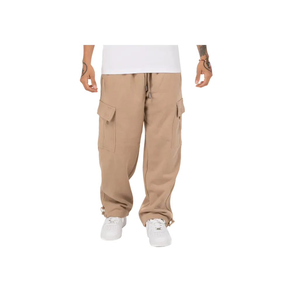 🔥 Men's Heavyweight Fleece Cargo Pants🔥8-Pack - All Colors Included, Only $24
