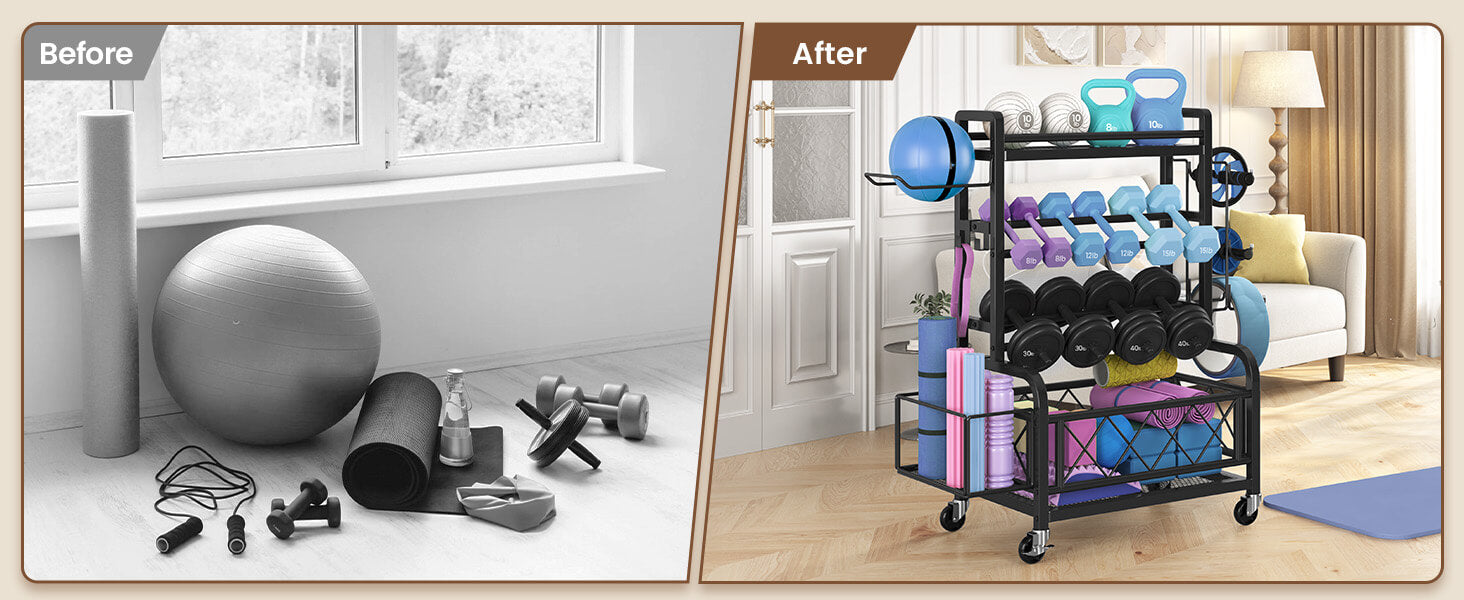 vertical dumbbell rack