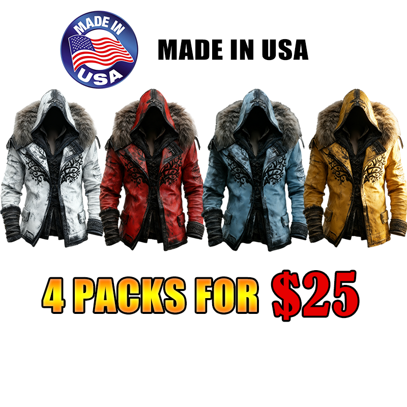 🎄 Christmas sales 80% OFF -🔥Winter Men's Fashionable Warm Fur Hooded Jacket