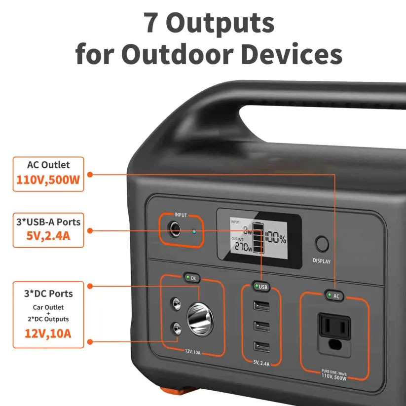 🔥Limited Availability - Solar Generator 500