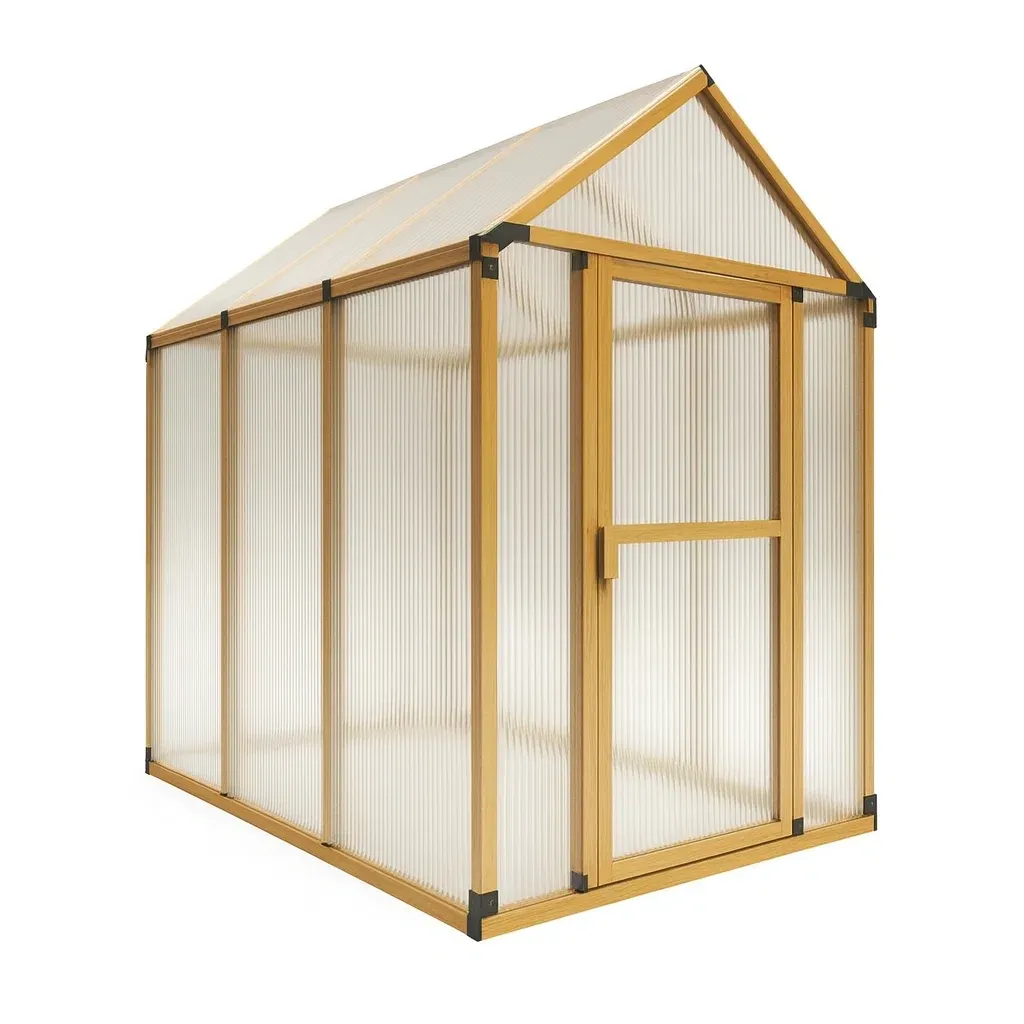 Serre de jardin en aluminium et polycarbonate-Sofalexa