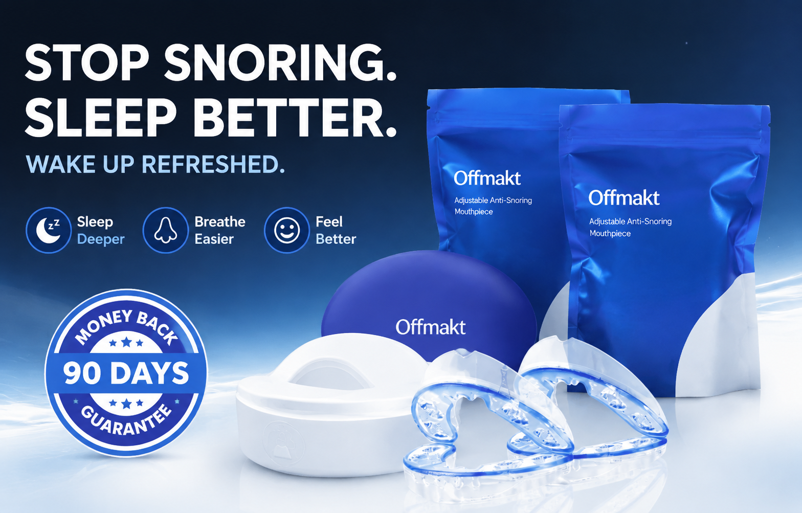 🦷Adjustable  Anti-Snoring Mouthpiece
