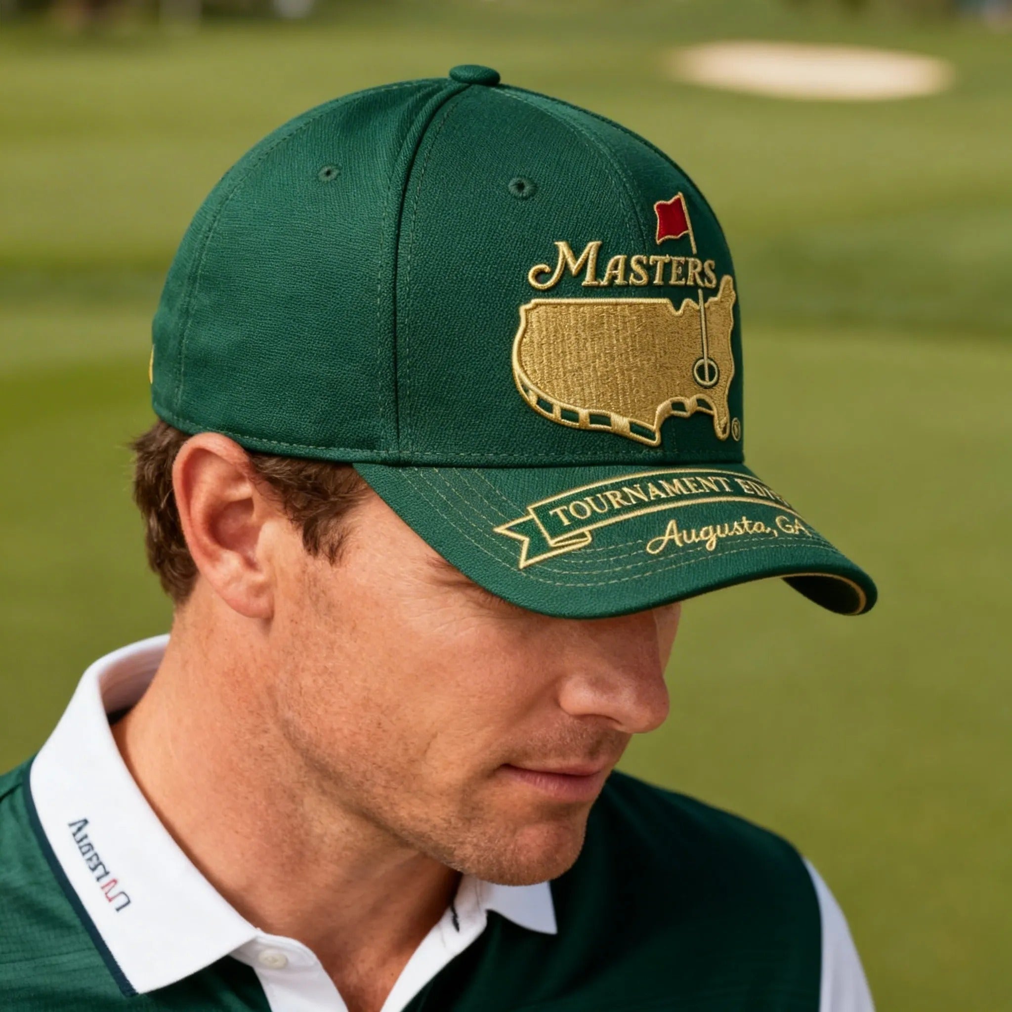 ⛳ LAST DAY 50% OFF🔥LIMITED EDITION-Masters Tournament Edition Structured Hat – Augusta National Official Style