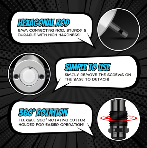 🔥hot Sale - Double-head Metal Sheet Cutter