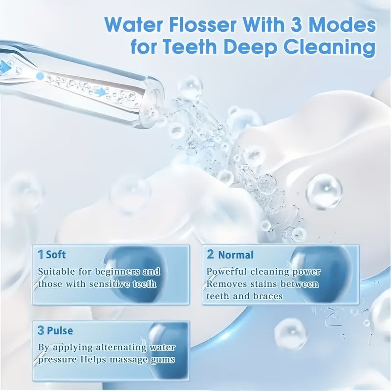 🦷PORTABLE ORAL IRRIGATOR WATER FLOSSER💦