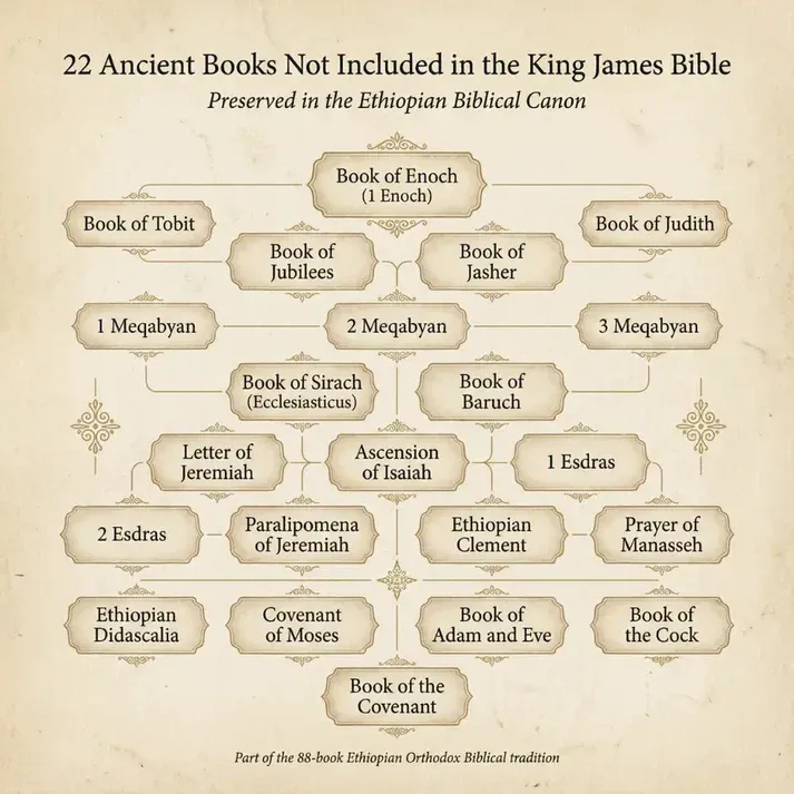 📖 Collector’s Edition Event: 50% Off! Complete Ethiopian Bible – Hardcover Ethiopian Bible ✨ A Timeless Treasure of Faith & History