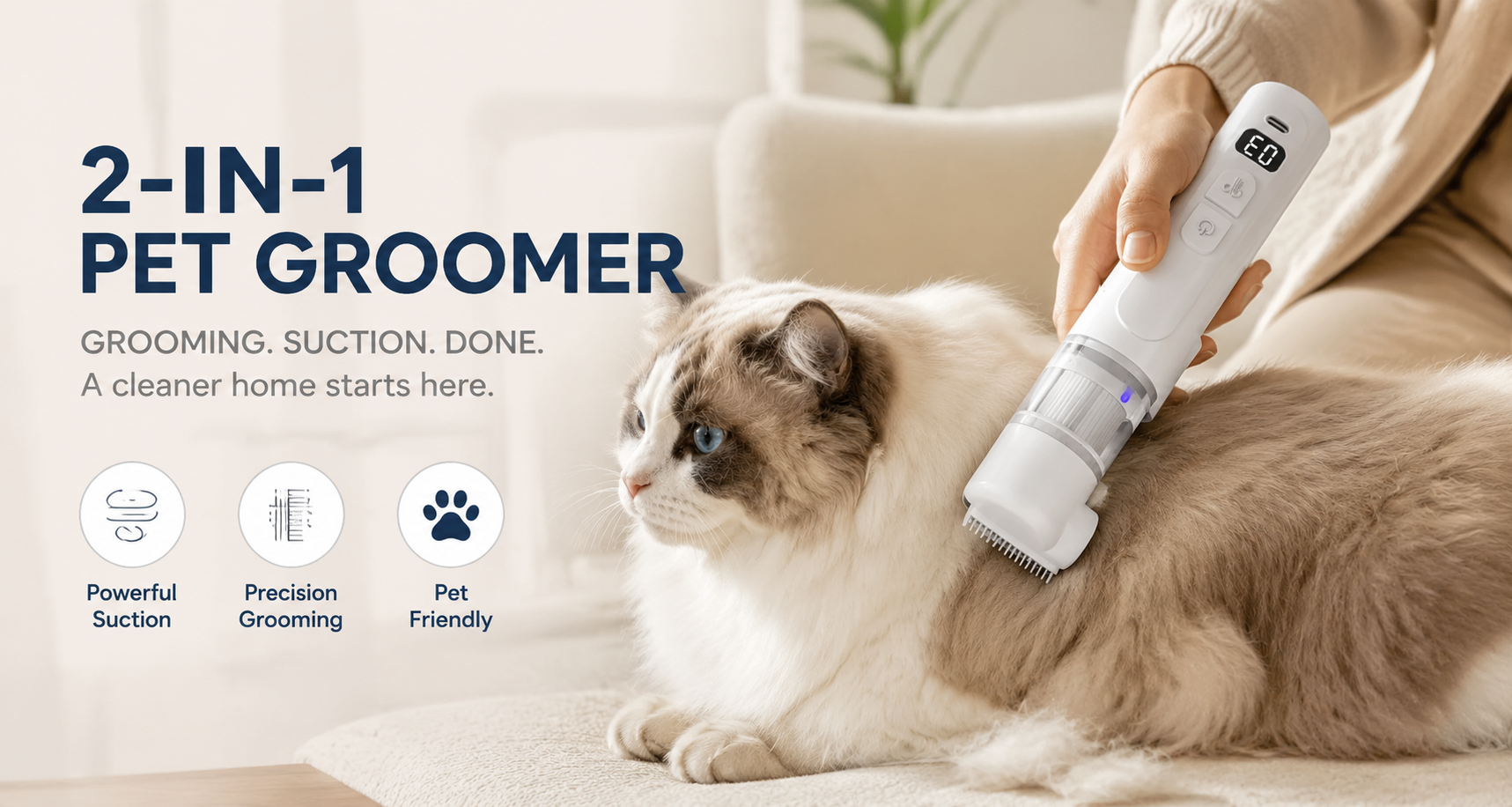 🔥Hot Sale - 49% OFF🐶Electric Pet Flea Remover and Detangling Comb